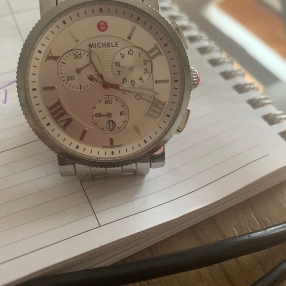 Beautiful Large Michelle Sports Sail Watch - Picture 4 of 6